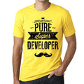 Men's Graphic T-Shirt 100% Pure Super Developer Eco-Friendly Limited Edition Short Sleeve Tee-Shirt Vintage Birthday Gift Novelty