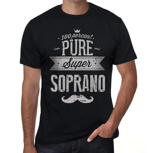 Men's Graphic T-Shirt 100% Pure Super Soprano Eco-Friendly Limited Edition Short Sleeve Tee-Shirt Vintage Birthday Gift Novelty