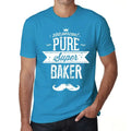 Men's Graphic T-Shirt 100% Pure Super Baker Eco-Friendly Limited Edition Short Sleeve Tee-Shirt Vintage Birthday Gift Novelty
