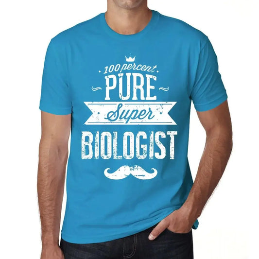 Men's Graphic T-Shirt 100% Pure Super Biologist Eco-Friendly Limited Edition Short Sleeve Tee-Shirt Vintage Birthday Gift Novelty