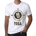 Men's Graphic T-Shirt No Wrong Way To Yoga Limited Edition Short Sleeve Tee-Shirt Vintage Birthday Gift Novelty