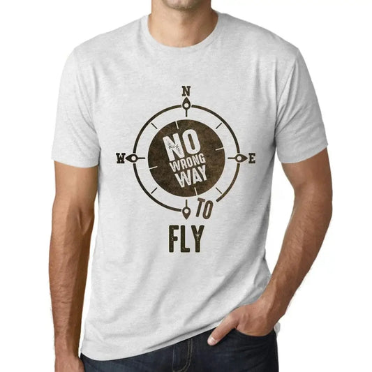Men's Graphic T-Shirt No Wrong Way To Fly Limited Edition Short Sleeve Tee-Shirt Vintage Birthday Gift Novelty