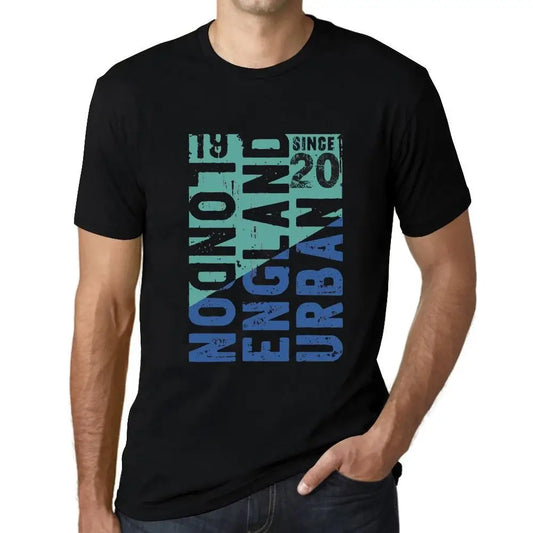 Men's Graphic T-Shirt London England Urban Since 20