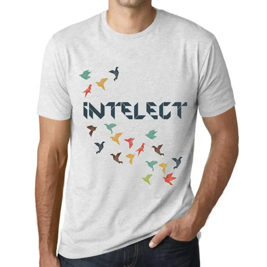 Men's Graphic T-Shirt Origami Intelect Limited Edition Short Sleeve Tee-Shirt Vintage Birthday Gift Novelty