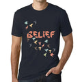 Men's Graphic T-Shirt Origami Belief Limited Edition Short Sleeve Tee-Shirt Vintage Birthday Gift Novelty