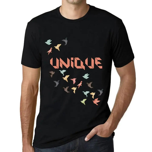 Men's Graphic T-Shirt Origami Unique Limited Edition Short Sleeve Tee-Shirt Vintage Birthday Gift Novelty