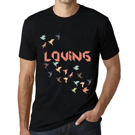 Men's Graphic T-Shirt Origami Loving Limited Edition Short Sleeve Tee-Shirt Vintage Birthday Gift Novelty
