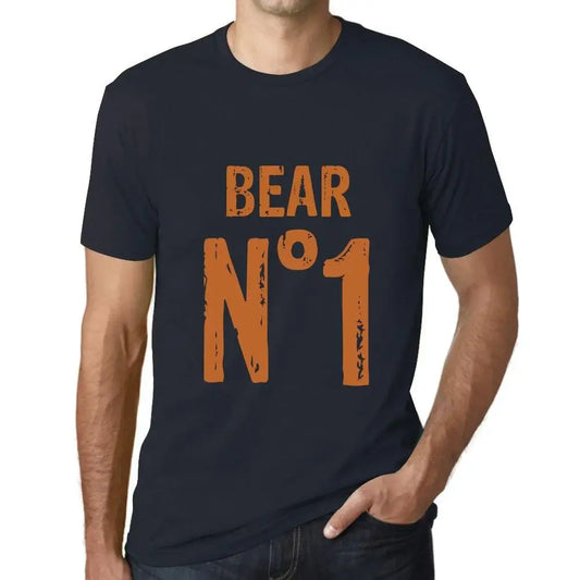 Men's Graphic T-Shirt Bear No 1 Eco-Friendly Limited Edition Short Sleeve Tee-Shirt Vintage Birthday Gift Novelty