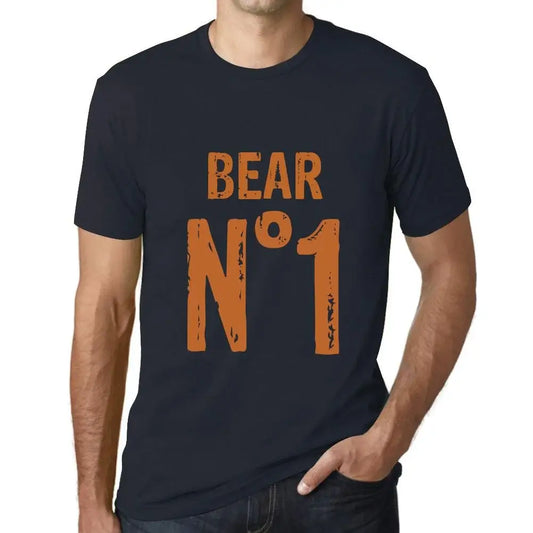 Men's Graphic T-Shirt Bear No 1 Eco-Friendly Limited Edition Short Sleeve Tee-Shirt Vintage Birthday Gift Novelty