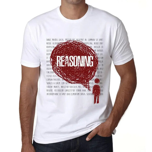 Men's Graphic T-Shirt Thoughts Reasoning Eco-Friendly Limited Edition Short Sleeve Tee-Shirt Vintage Birthday Gift Novelty