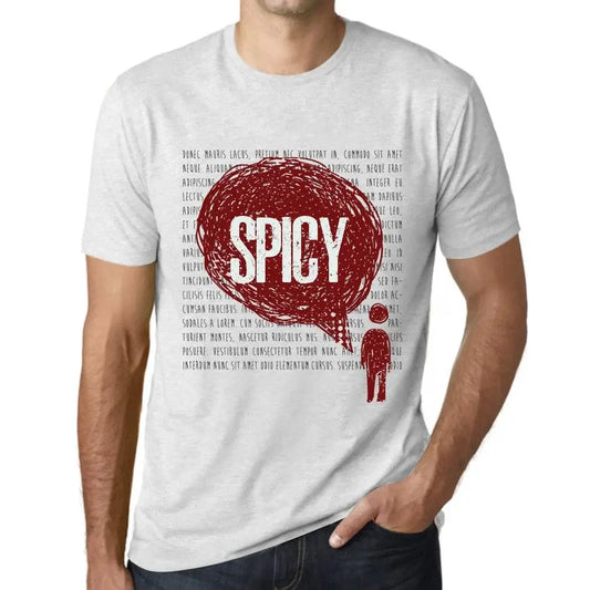 Men's Graphic T-Shirt Thoughts Spicy Eco-Friendly Limited Edition Short Sleeve Tee-Shirt Vintage Birthday Gift Novelty