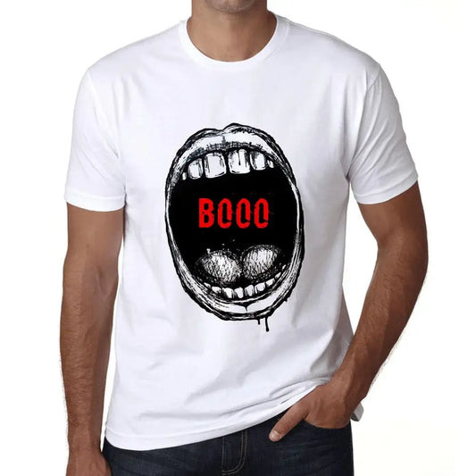 Men's Graphic T-Shirt Mouth Expressions Booo Eco-Friendly Limited Edition Short Sleeve Tee-Shirt Vintage Birthday Gift Novelty