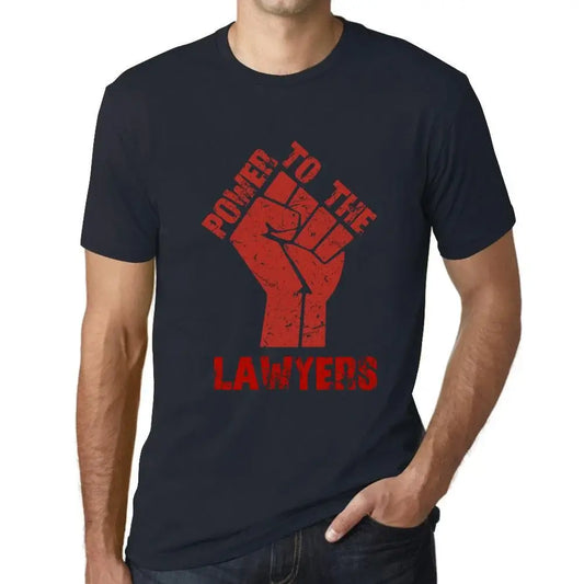 Men's Graphic T-Shirt Power To The Lawyers Eco-Friendly Limited Edition Short Sleeve Tee-Shirt Vintage Birthday Gift Novelty