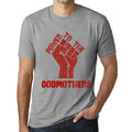 Men's Graphic T-Shirt Power To The Godmothers Limited Edition Short Sleeve Tee-Shirt Vintage Birthday Gift Novelty