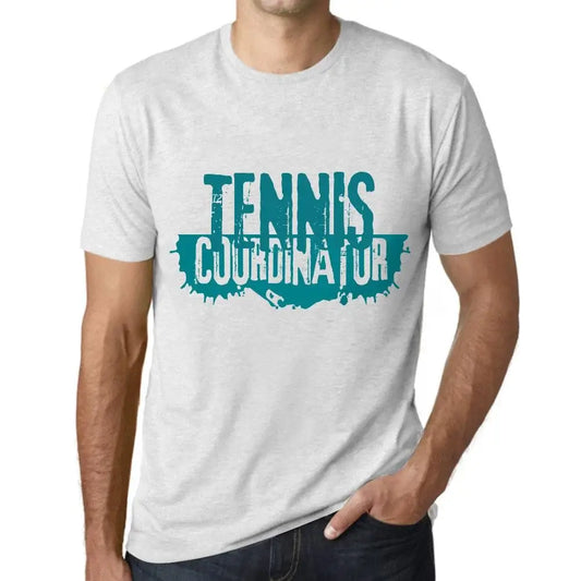 Men's Graphic T-Shirt Tennis Coordinator Eco-Friendly Limited Edition Short Sleeve Tee-Shirt Vintage Birthday Gift Novelty