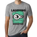 Men's Graphic T-Shirt Laughing Monster Eco-Friendly Limited Edition Short Sleeve Tee-Shirt Vintage Birthday Gift Novelty