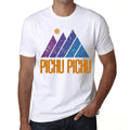 Men's Graphic T-Shirt Mountain Pichu Pichu Eco-Friendly Limited Edition Short Sleeve Tee-Shirt Vintage Birthday Gift Novelty