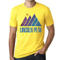 Men's Graphic T-Shirt Mountain Lincoln Peak Eco-Friendly Limited Edition Short Sleeve Tee-Shirt Vintage Birthday Gift Novelty