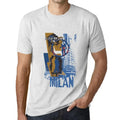 Men's Graphic T-Shirt Milan Lifestyle Limited Edition Short Sleeve Tee-Shirt Vintage Birthday Gift Novelty