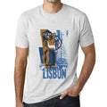 Men's Graphic T-Shirt Lisbon Lifestyle Limited Edition Short Sleeve Tee-Shirt Vintage Birthday Gift Novelty