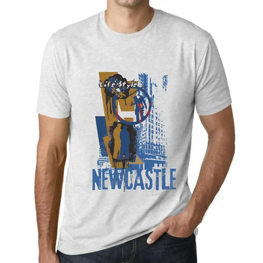 Men's Graphic T-Shirt Newcastle Lifestyle Limited Edition Short Sleeve Tee-Shirt Vintage Birthday Gift Novelty