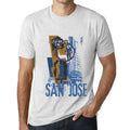 Men's Graphic T-Shirt San Jose Lifestyle Limited Edition Short Sleeve Tee-Shirt Vintage Birthday Gift Novelty
