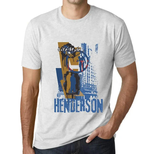 Men's Graphic T-Shirt Henderson Lifestyle Limited Edition Short Sleeve Tee-Shirt Vintage Birthday Gift Novelty