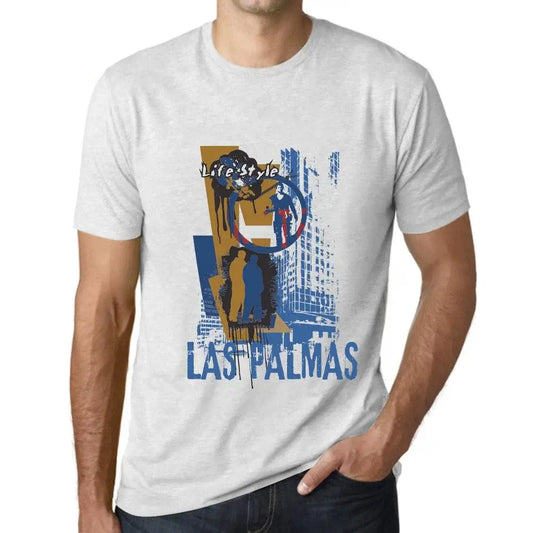 Men's Graphic T-Shirt Las Palmas Lifestyle Limited Edition Short Sleeve Tee-Shirt Vintage Birthday Gift Novelty