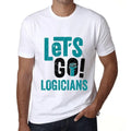 Men's Graphic T-Shirt Let's Go Logicians Eco-Friendly Limited Edition Short Sleeve Tee-Shirt Vintage Birthday Gift Novelty