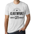 Men's Graphic T-Shirt Live It Love It Klagenfurt Limited Edition Short Sleeve Tee-Shirt Vintage Birthday Gift Novelty