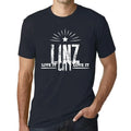 Men's Graphic T-Shirt Live It Love It Linz Limited Edition Short Sleeve Tee-Shirt Vintage Birthday Gift Novelty
