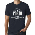 Uomo Maglietta Live It Love It Porto T-shirt Stampa Grafica Divertente Vintage Idea Regalo Originale Alla Moda