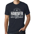 Men's Graphic T-Shirt Live It Love It Hanover Limited Edition Short Sleeve Tee-Shirt Vintage Birthday Gift Novelty