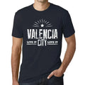 Men's Graphic T-Shirt Live It Love It Valencia Limited Edition Short Sleeve Tee-Shirt Vintage Birthday Gift Novelty