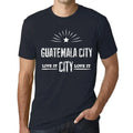 Men's Graphic T-Shirt Live It Love It Guatemala City Limited Edition Short Sleeve Tee-Shirt Vintage Birthday Gift Novelty