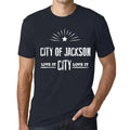 Men's Graphic T-Shirt Live It Love It City Of Jackson Limited Edition Short Sleeve Tee-Shirt Vintage Birthday Gift Novelty