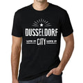 Men's Graphic T-Shirt Live It Love It Dusseldorf Limited Edition Short Sleeve Tee-Shirt Vintage Birthday Gift Novelty