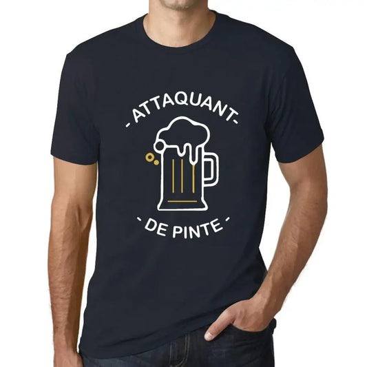 Men's Graphic T-Shirt Attacker De Pinte – Attaquant De Pinte – Limited Edition Short Sleeve Tee-Shirt Vintage Birthday Gift Novelty