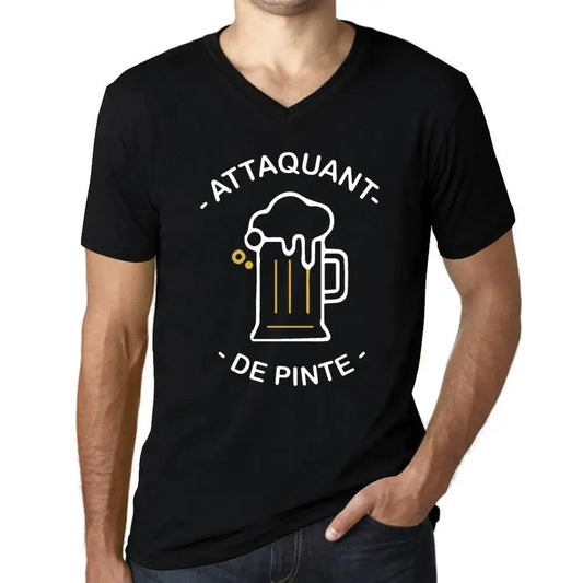 Men's Graphic T-Shirt Attacker De Pinte – Attaquant De Pinte – Limited Edition Short Sleeve Tee-Shirt Vintage Birthday Gift Novelty