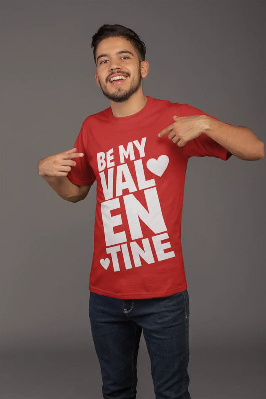 Men's Vintage Tee Shirt Graphic T shirt Be my Valentine