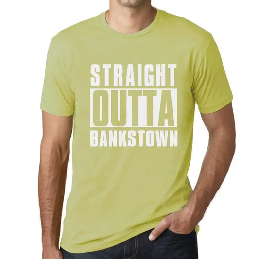 Men's Graphic T-Shirt  Bankstown Limited Edition Short Sleeve Tee-Shirt Vintage Birthday Gift Novelty