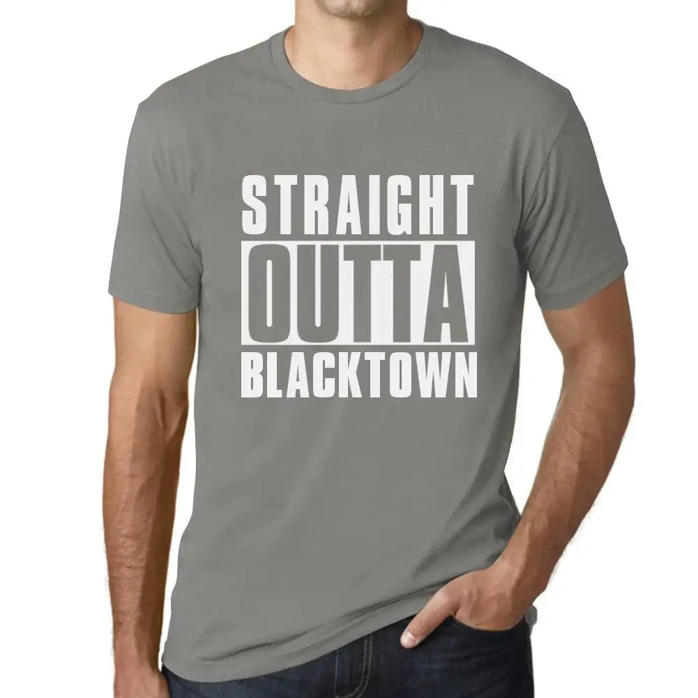 Men's Graphic T-Shirt  Blacktown Limited Edition Short Sleeve Tee-Shirt Vintage Birthday Gift Novelty