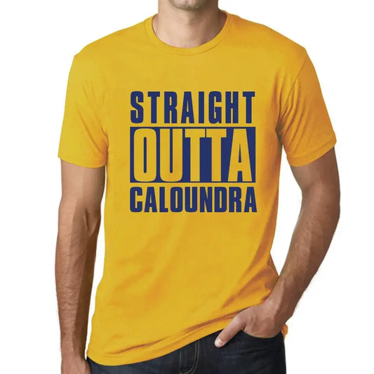 Men's Graphic T-Shirt  Caloundra Limited Edition Short Sleeve Tee-Shirt Vintage Birthday Gift Novelty
