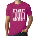 Herren Grafik T-Shirt Direkt aus Glenorchy – Straight Outta Glenorchy – Vintage Jahrgang Kurzarm Lustige Druck Geburtstag Geschenk Mann