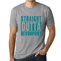 Men's Graphic T-Shirt  Devonport Limited Edition Short Sleeve Tee-Shirt Vintage Birthday Gift Novelty