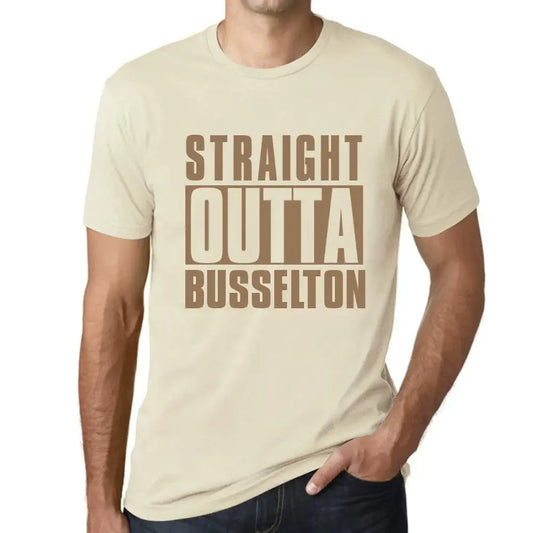 Men's Graphic T-Shirt  Busselton Limited Edition Short Sleeve Tee-Shirt Vintage Birthday Gift Novelty