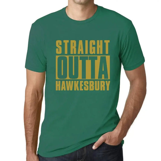 Men's Graphic T-Shirt  Hawkesbury Limited Edition Short Sleeve Tee-Shirt Vintage Birthday Gift Novelty
