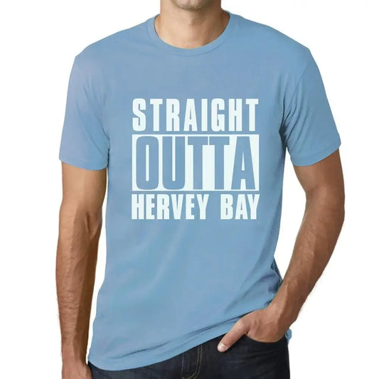 Men's Graphic T-Shirt  Hervey Bay Limited Edition Short Sleeve Tee-Shirt Vintage Birthday Gift Novelty