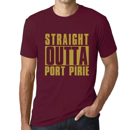 Men's Graphic T-Shirt  Port Pirie Limited Edition Short Sleeve Tee-Shirt Vintage Birthday Gift Novelty