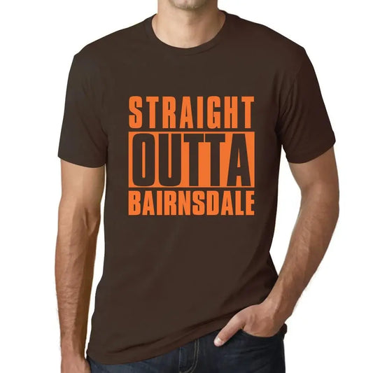 Men's Graphic T-Shirt  Bairnsdale Limited Edition Short Sleeve Tee-Shirt Vintage Birthday Gift Novelty